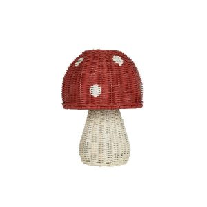 Olli Ella Lamp Paddenstoel Toadstool Lamp Rood